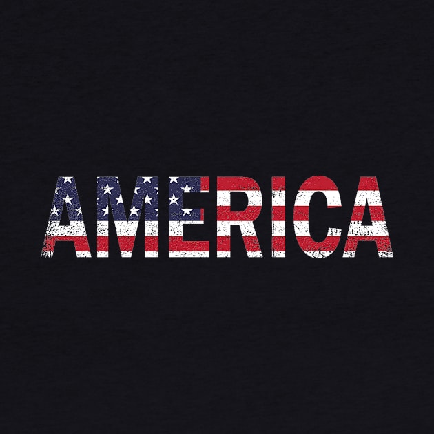 American Usa Flag Patriotic by CoApparel